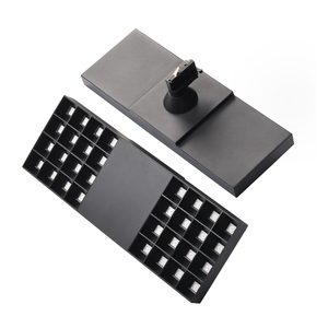建筑照明最佳工具最大水平旋转角度350度可调发光二极管轨道灯 - Product Image 2