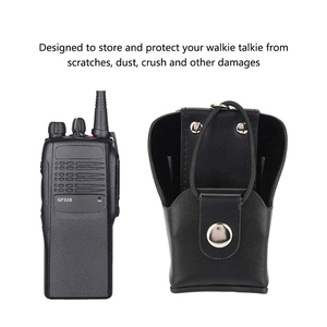 सामरिक होल्स्टर Gp340 चमड़े के रेडियो बैग चमड़े के मामले कवर मोटरोला Gp328प्लस/gp344/gp344/gp344/gp344/gp344/gp344/gp344/gp344/gp344/gp344 - Product Image 3