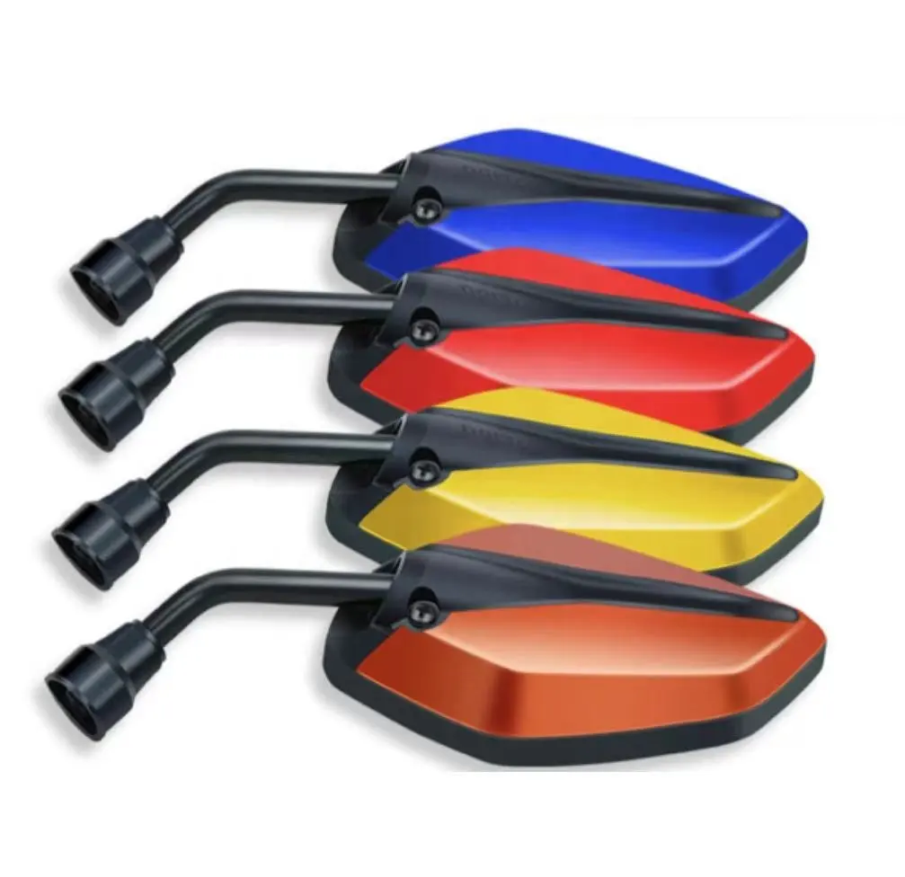 Motorcycle mirror Guihuo Fuxi moped refitting accessories two color mirror rearview mirror