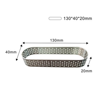 Ovale -130*40*20*1mm