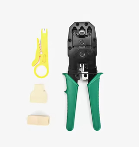 Kit di strumenti di riparazione di rete RJ45 pinze a crimpare cavo Lan Tester strumenti di prova per test Stripper per FTTH - Product Image 5