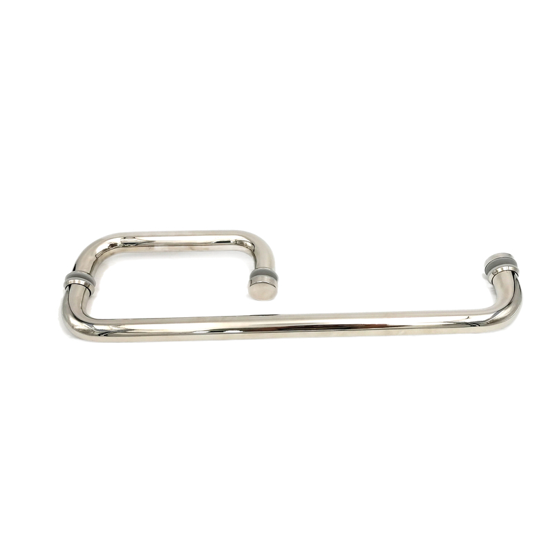 High Quality Suppliers Stainless Steel Pull Glass Door Handle Commercial G Type  Glass Door Pull Handles