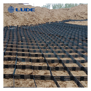 Nhựa HDPE geocell tổ ong sỏi người lưu giữ giá geocell giữ lại tường sỏi ổn định lưới - Product Image 5