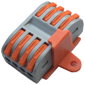 PCT-2-4 Quick Connectors Cable Wire <strong>Terminal</strong> Connector No Screw <strong>Terminal</strong> <strong>Block</strong> <strong>Spring</strong> Clamp - Product Image 4