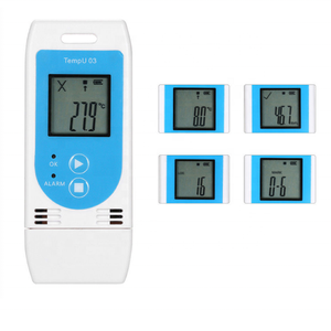 Registrador de datos de humedad y temperatura multiusos con capacidad de grabación de 32000 puntos