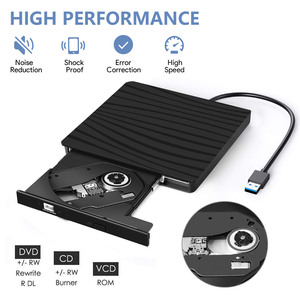 电脑外置DVD播放器dvd rw驱动器写入器燃烧器光学播放器，带usb3.0 type-c，适用于视窗 - Product Image 6