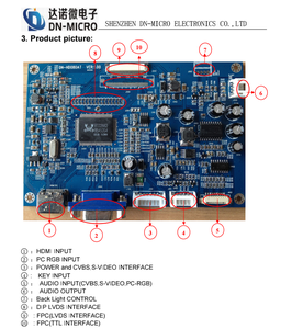 Moduli LCD ad alta risoluzione da 8 pollici 1024*768 VGA TFT modulo LCD - Product Image 2
