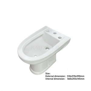 Modern One Piece Structure Easy Installation Bathroom <strong>Bidet</strong> Set Floor Mounted Ferrum System With 3 Holes Ceramic Toilet <strong>Bidet</strong> - Product Image 6