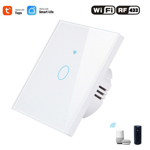 Tuya Wifi akıllı ev nötr tel sürüm Tuya akıllı WiFi anahtarı avrupa duvar anahtarı Rremote kablolama anahtarı - Product Image 4