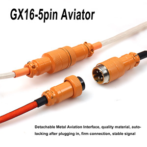 Keyboard Type c to Usb c Aviation Coiled <strong>Cable</strong> Keyboard Usbc Aviation Coiled <strong>Cable</strong> Coiled Usb c <strong>Cable</strong> - Product Image 4