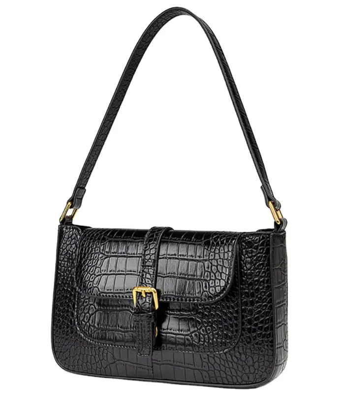 KZ Fashion Croco Pattern Umhängetasche für junge Damen Mode Damen Handtaschen Wasserdichte PU Polyester OEM DHL Damen Handtaschen