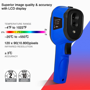 New Economical Handheld Thermal Imager IR Resolution 120*90 Visual <strong>Infrared</strong> -4&#8457; to1022&#8457; 2.8&quot; Type-<strong>C</strong> Thermal Imaging Camera - Product Image 4