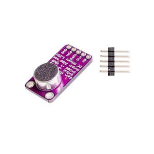 Arduino programlanabilir ve serbest bırakma oranı düşük THD için MAX9814 mikrofon AGC amplifikatör devre kartı modülü otomatik kazanç kontrolü