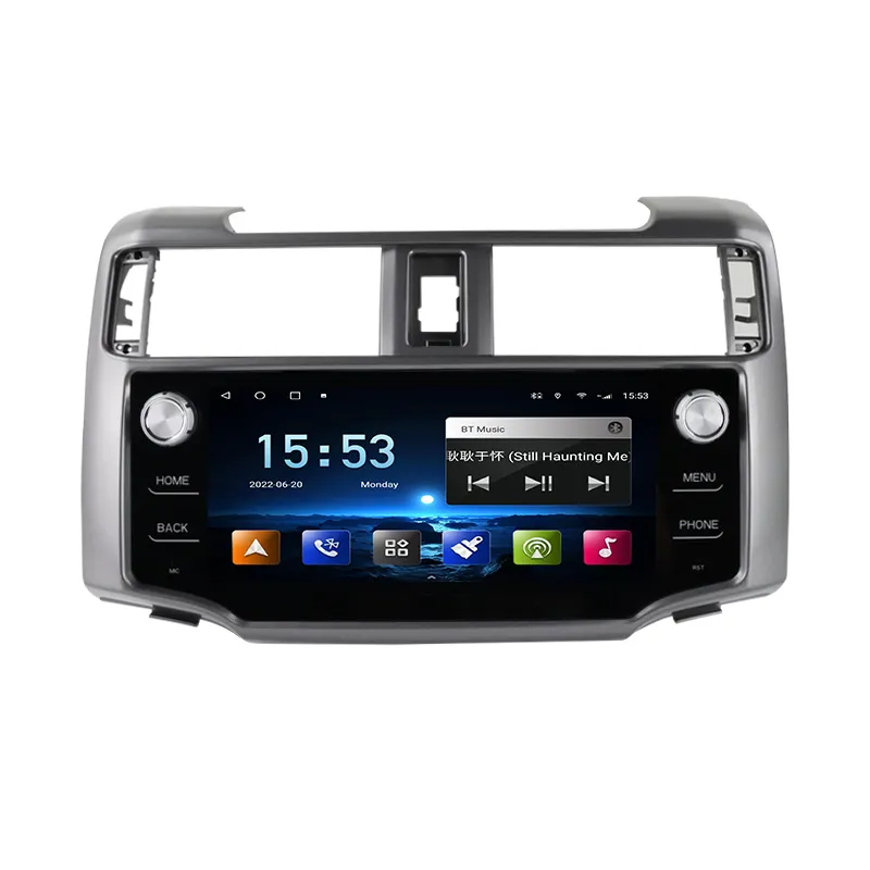 Navifly Android 11 DSP Car play áudio do carro para Toyota 4Runner 2009-2019 6 + 128 GB OEM rádio estéreo GPS