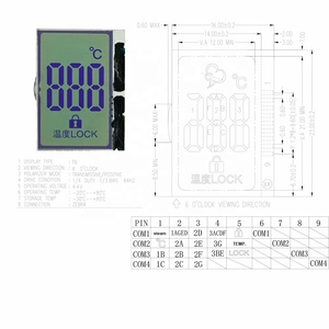 Stocked <strong>LCD</strong> Screen <strong>Modules</strong> Small Quantity Meter Monochrome Segment <strong>LCD</strong> <strong>Display</strong> <strong>Module</strong>