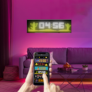 小売広告ショップフロント装飾カスタマイズ可能なグラフィックスカラフルRGBディスプレイスクロール32*128テキストLEDマトリックスパネルコーヒー用 - Product Image 6