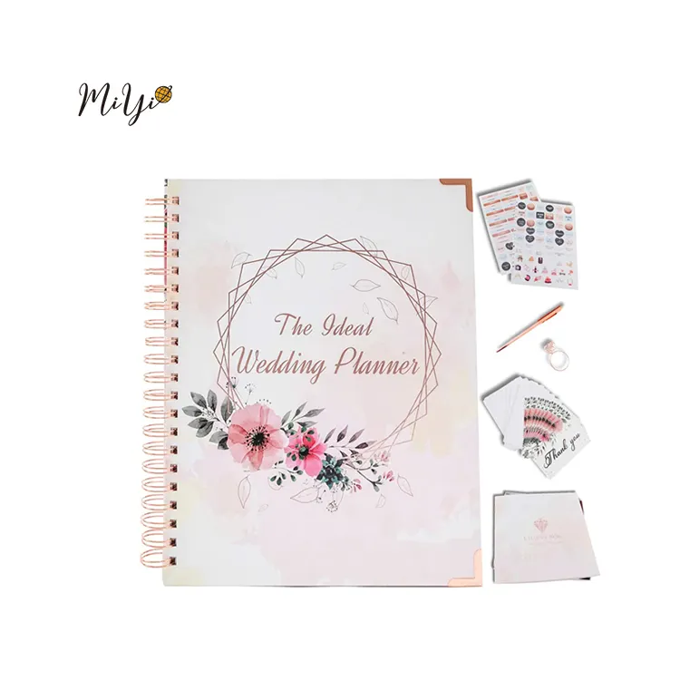 promotional writing hardcover A5 small cute kawaii diary spiral journal travelers customized notebooks for girls