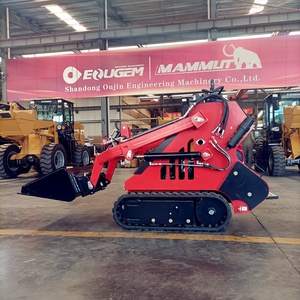 Standing <strong>Compact</strong> Skid Steer Loader CE/EPA China Factory Crawler Loader with Various Auxiliaries - Product Image 2