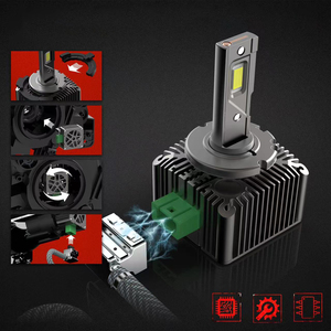 Otomatik Led far ampulü D1s D2s D3s D4s D8s hata ücretsiz Canbus HID Xenon D8 D1 D3 araba Led far - Product Image 2