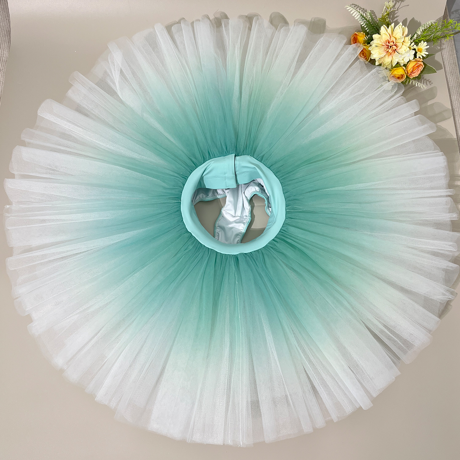 Vert ombré (7 tulles)