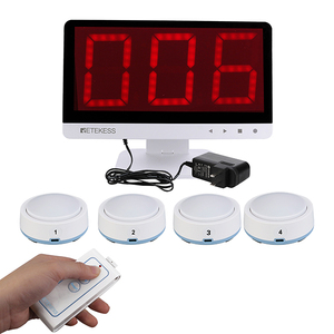 Sistema de zumbador de prueba de respuesta inteligente inalámbrico para concurso de conocimiento y debate Retekess TM101 - Product Image 1