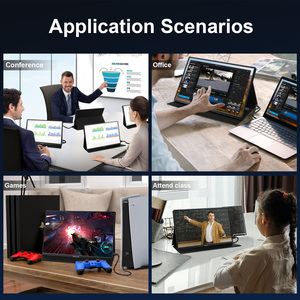 ZEUSLAP Portable Monitor <strong>LCD</strong> 16:10 14&quot;FHD IPS Touch <strong>Display</strong> PC Notebook Computer Laptop Phone <strong>Display</strong> for Xbox Switch PS4 - Product Image 6