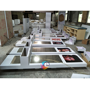<strong>Customized</strong> Salon Retail Store Furniture <strong>Computer</strong> Table Display Stand Accessory Display OEM - Product Image 5