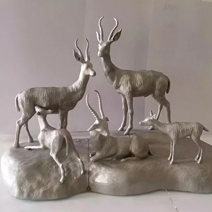 Oem & ODM 3D in ấn nhà sản xuất tùy chỉnh SLM 3D in thép không gỉ Anime con số hành động figurine kim loại thủ công mỹ nghệ - Product Image 2