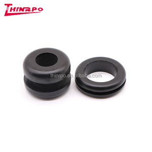 电缆管道用黑色耐热硅胶防水EPDM HNBR FKM NBR橡胶索环