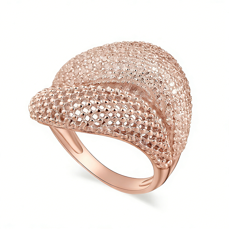 rose gold plated