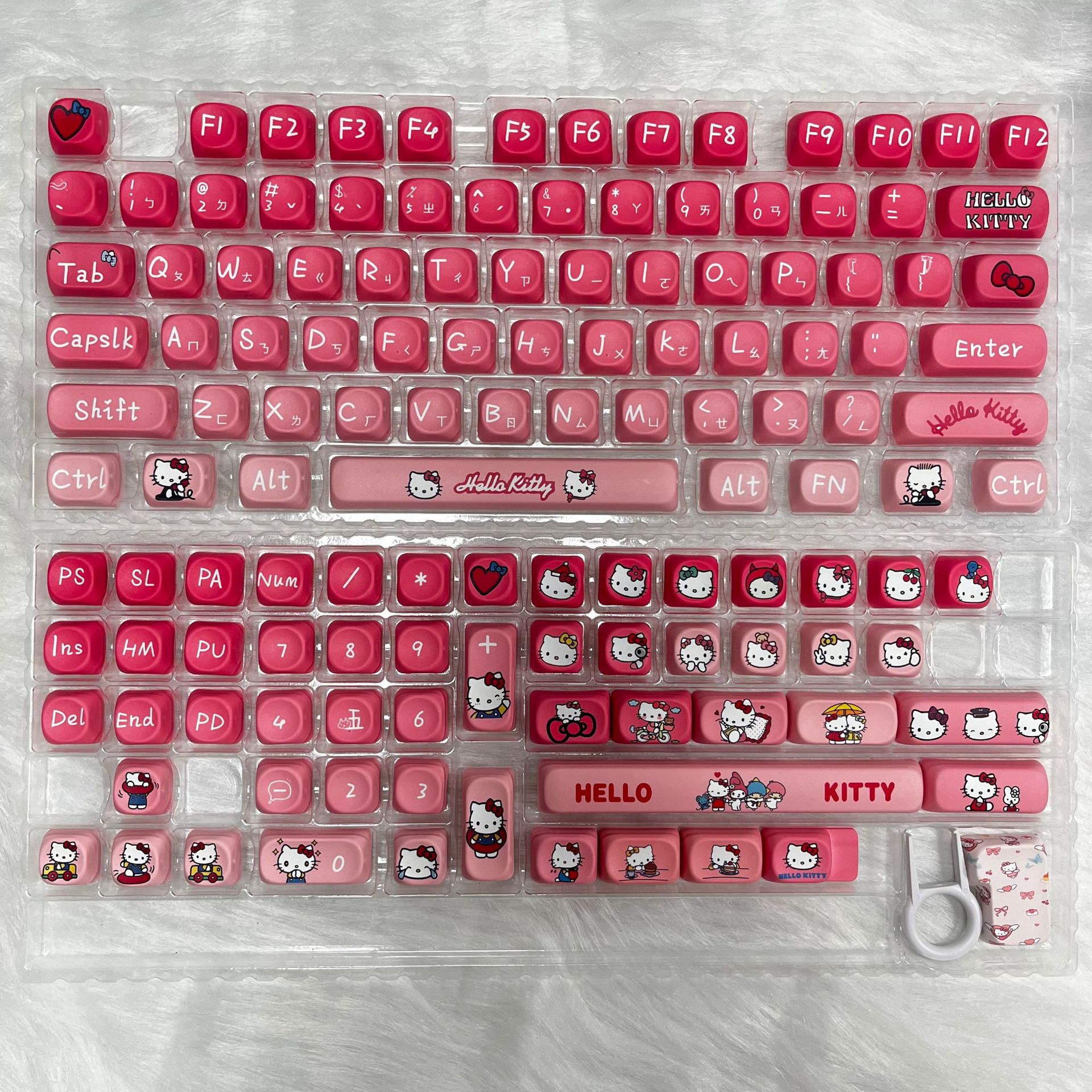 Hellokitty theme keycap--zhuyin edition