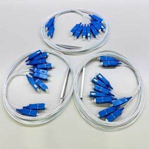 Factory Price Mini <strong>Splitter</strong> 2*<strong>8</strong> Fiber Optic PLC <strong>Splitter</strong> with SC/UPC Optical Connector Fiber Optical PLC <strong>Splitter</strong> for FTTH - Product Image 2