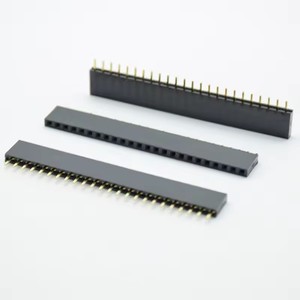 1 X24 Pins Einreihig Gerade WEIBLICHE PIN HEADER 2.54MM PITCH Strip Connector Sockel 140 24 p 24PIN FÜR PCB Arduino