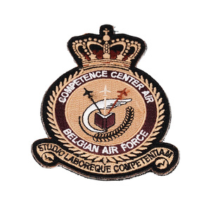 Bán Buôn Biểu Tượng Tùy Chỉnh 3D Quần Áo Lớn Thêu Huy Hiệu Lớn Dệt Thêu Vá - Product Image 1