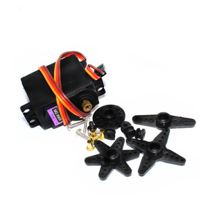 Mg996r mg946r mg995 mg945 180 360 מעלות 20 סמ "ק מומנט מתכת תקן רכיבי פלסטיק לרובוטים צעצועים חשמליים מכונית