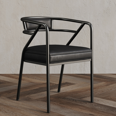 Pied noir "cuir noir"