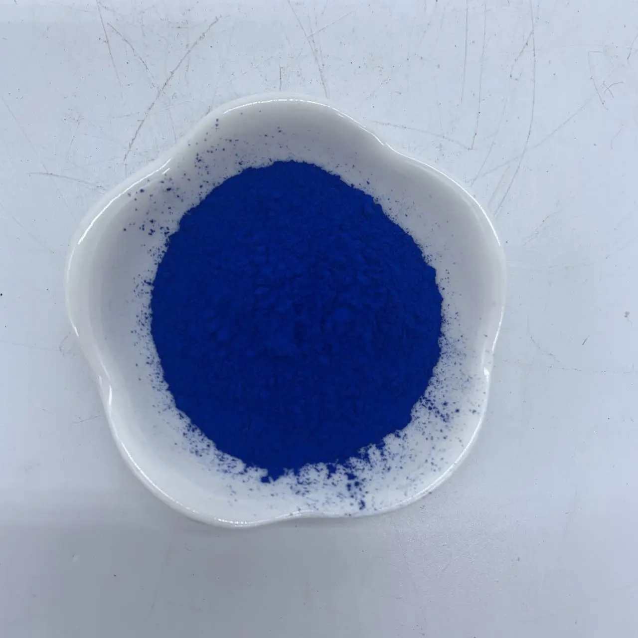 Sắt tổng hợp Oxit màu xanh sắc tố ferric Oxit cho lớp phủ và da giá thân thiện với bê tông bột màu