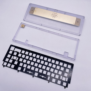 Oem Cnc Mechanical Gaming <strong>Keyboard</strong> 60% <strong>Keyboard</strong> case Weight Plate Cnc Machining Aluminum <strong>Keyboard</strong> case with Multicolor Anodize - Product Image 5