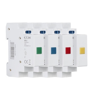 ETEK EKSL1 Din ray dağı LED modüler led göstergesi kırmızı/yeşil/sarı/mavi 230VAC - Product Image 2