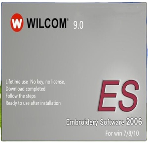 Software WILCOM-Molde de fabricación de patrones de bordado para ordenador, versión 2006, PC/WIN 9,0