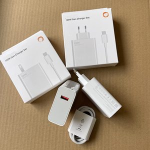 US EU急速充電電源タイプCケーブル120WGan Charger for Mi10/10T/11 pro Ultra 9 se 9t cc9 redmi note 7 8 K20 - Product Image 1