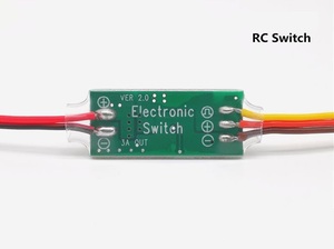4.8-8.4V 3A telecomando interruttore elettronico PWM segnale luce fumo regolatore di accensione del carburante - Product Image 2