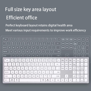 2.4G Connection Scissors Foot Structure Full Size External Home Office <strong>Keyboard</strong> <strong>Notebook</strong> Scissors Wireless <strong>Keyboard</strong> Super Thin - Product Image 4