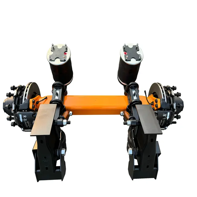 Hochwertige Semi-Anhänger-Luftfederung mit Scheibenbremse Achse fabrikgefertigt