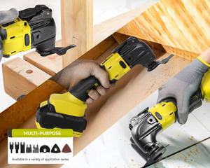 Cordless <strong>Oscillating</strong> <strong>Tool</strong> Compatible with Battery with Auxiliary Handle, <strong>Oscillating</strong> <strong>Multi</strong>-<strong>Tool</strong> for Scraping, Sanding,Cutting - Product Image 2