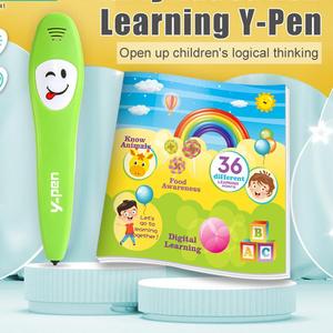 Educational Kids Touch <strong>Reading</strong> Pen Logic English Early Learning Machine Talking Smart <strong>Reading</strong> Pen for Kids - Product Image 3