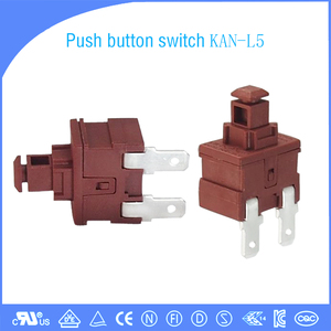 Kalıcı veya anlık basma düğmesi switchKAN-L5-00 tek ve çift kutuplu açık/kapalı kalıcı veya anlık açık düğme anahtarı - Product Image 6