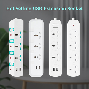 <strong>Multi</strong> <strong>Functional</strong> Extension Power Cord <strong>Multi</strong> Electric <strong>Socket</strong> UK Plug Multiple - Product Image 3