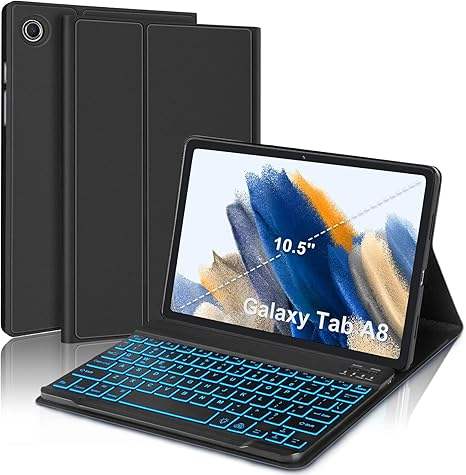 Boîtier noir + clavier rétroéclairé noir