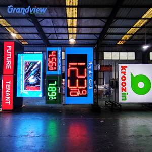 Commercial <strong>Programable</strong> Outdoor <strong>Led</strong> BillBoard Screen Waterproof RGB Advertising P8 P10 Full Color <strong>Led</strong> Display Pylon Sign - Product Image 2